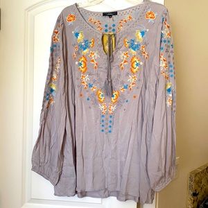 Andree by Unit adorable Embroidery Tunic.